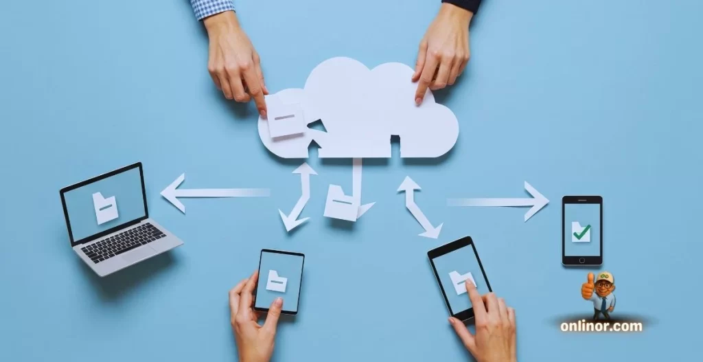 Unlock the Power of Cloud Storage: A Smart and Secure Guide for Everyone 2 Cloud storage concept showing secure file access and organized digital workspace.