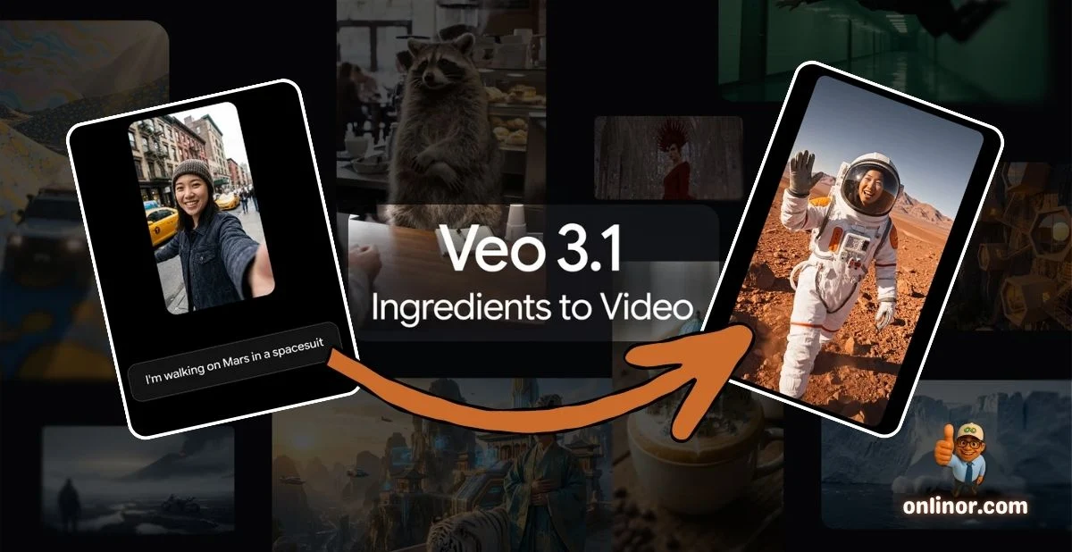 Google Veo 3.1 turning simple reference images into captivating native vertical videos.